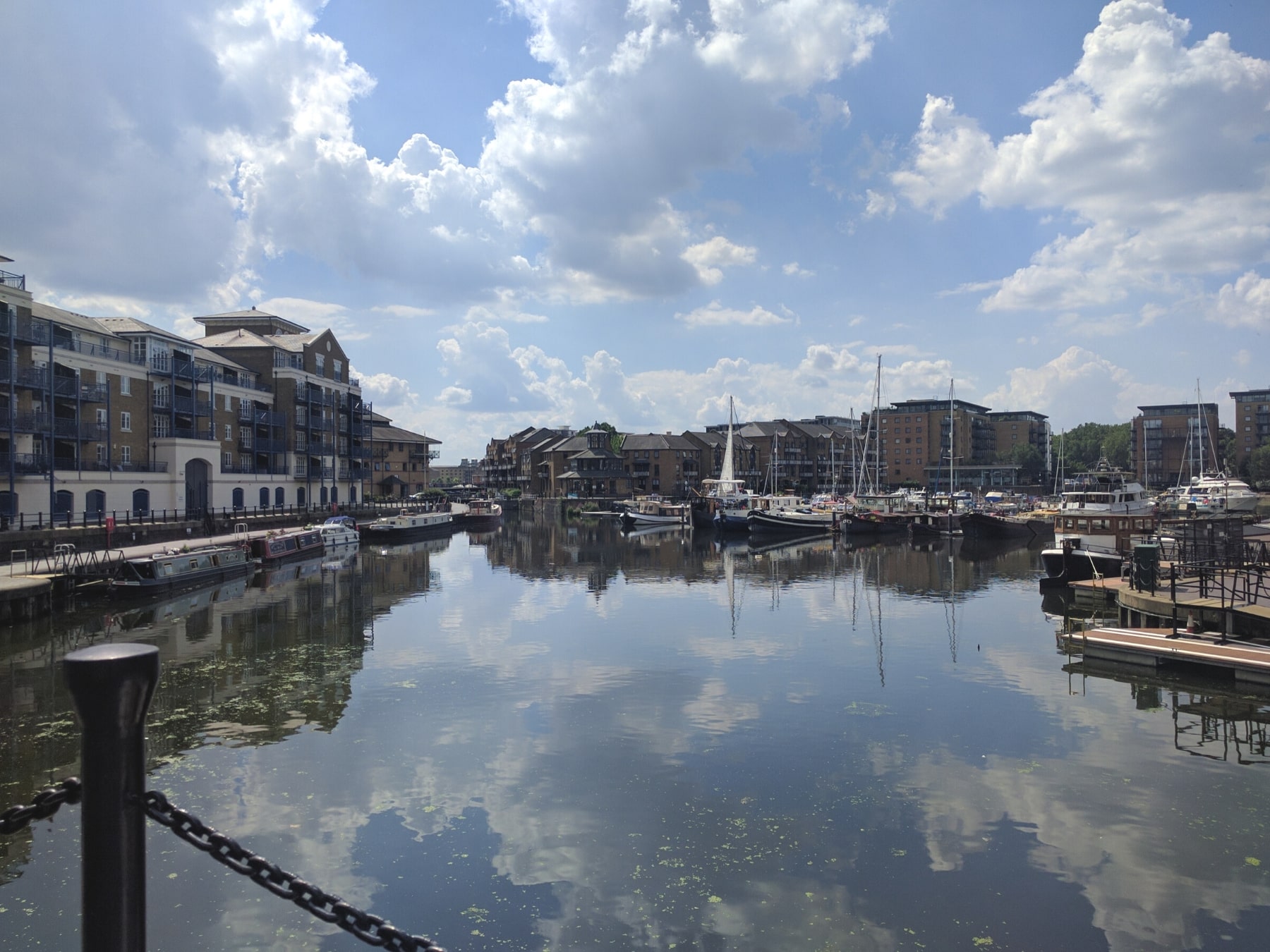 Tottenham Hale to Limehouse Basin walking along the Lee Valley