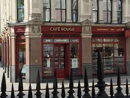 Thursday Evening with Di at Cafe Rouge St Pauls with optional walk