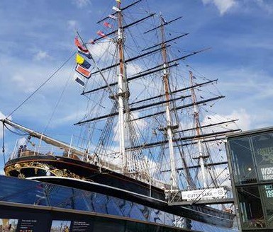 Thames Walk from the Cutty Sark DLR to North Greenwich, via Trinity Buoy Wharf.