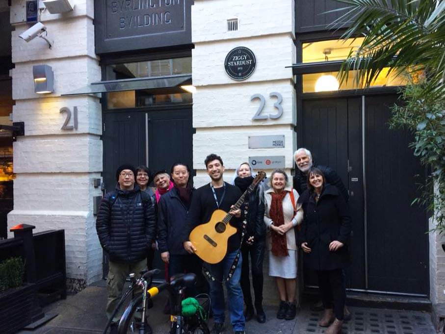  A DAVID BOWIE MUSICAL WALKING TOUR  AROUND SOHO