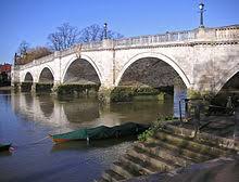 Richmond Bridge, to Kingston Upon Thames following The Thames Path.