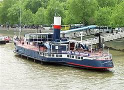 Fun social on the TATTERSHALL CASTLE boat on the river, Wednesday evening