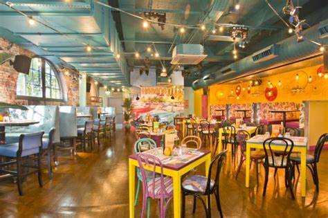 Social event at Temple Salsa, happy hour for drinks and Latin music