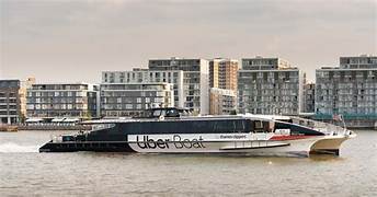 Uber boat from Embankment Pier to Woolwich {Royal Arsenal} then 6 mile Walk