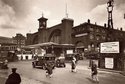 Pauls Friday walk Baker St to Kings Cross.