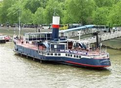 Fun social on the TATTERSHALL CASTLE boat on the river, Wednesday evening